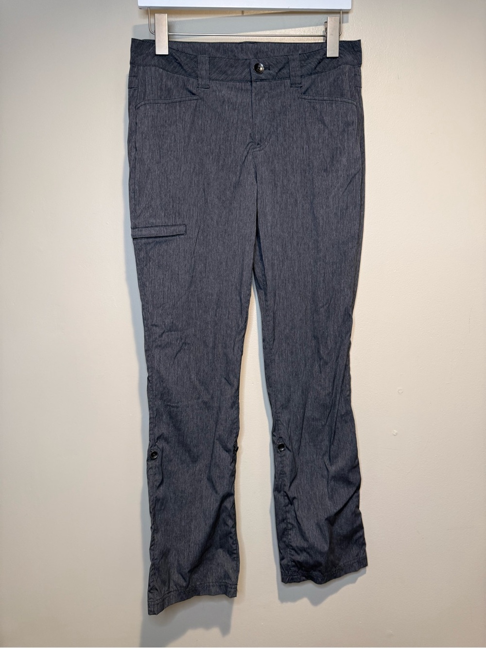 Eddie Bauer Travex Pants Women's 8 Sightscape Horizon Convertible Roll-Up